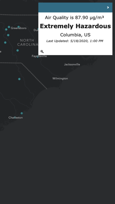 Screenshot #2 pour Global Air Quality