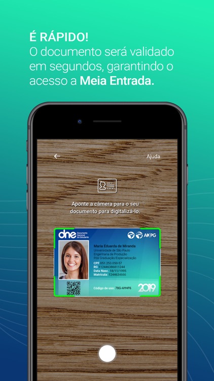 Validador Meia Entrada