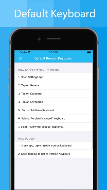 Persian Keyboard - Translator screenshot-4