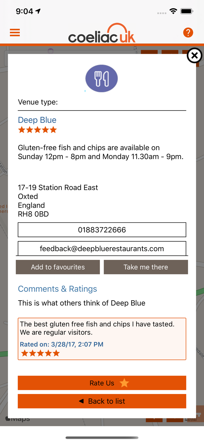 Gluten-free on the move