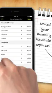 home budget plan pro iphone screenshot 2