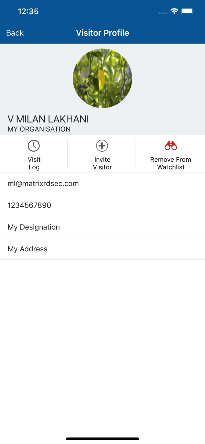 COSEC VMS screenshot 6