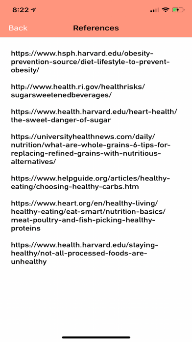 Diet Daily iPhone screenshot