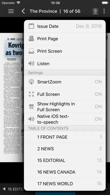 The Province ePaper screenshot 3 of 5
