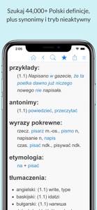 Polski Słownik i Synonimy screenshot #1 for iPhone