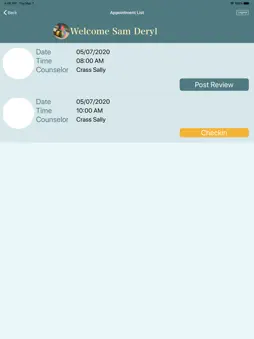 Client Checkin screenshot 12