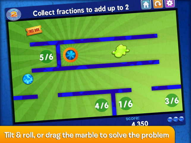 ‎Marble Math Screenshot