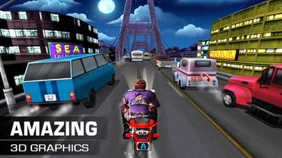 Screenshot #3 pour Moto Traffic Rider 3D