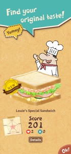 Happy Sandwich Cafe screenshot #2 for iPhone