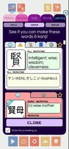 Kanji Drop screenshot #8 for iPhone