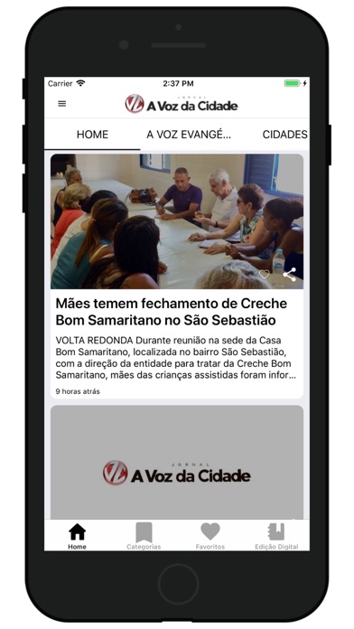 A Voz da Cidade Screenshot