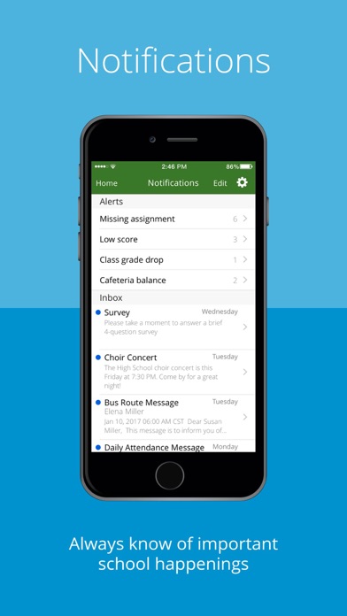 Consolidated HS District 230 Screenshot