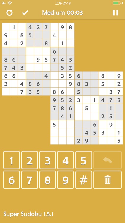 Super Sudoku - Brainstorming!! screenshot-4