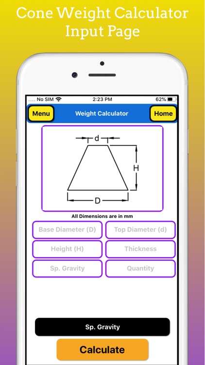 Fabrication Weight Calculator screenshot-1