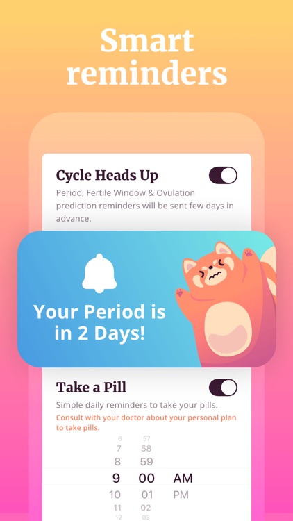 PeriodPanda: period tracker screenshot-4