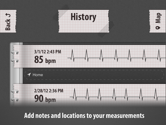 Screenshot #2 for Cardiograph Classic