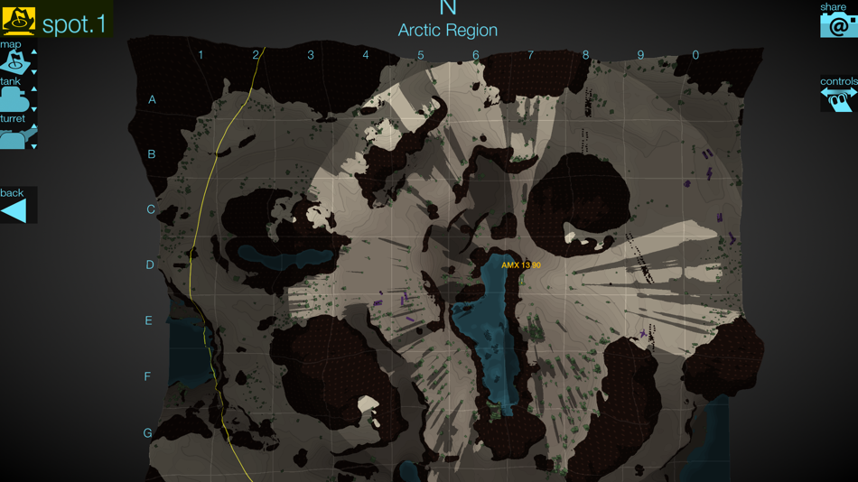 #2. Map Inspector - for WoT PC (iOS) 由: Andrew Karpushin