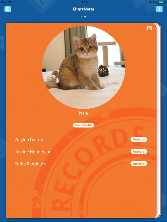 Screenshot #5 pour ChartNotes