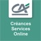 Créances Services Online est l’application dédiée aux clients professionnels et agriculteurs du Crédit Agricole pour gérer et suivre au quotidien leur contrat Créances Services
