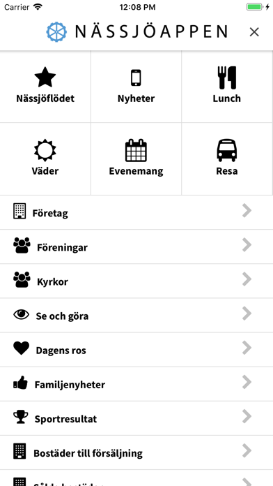 NässjöAppen Screenshot