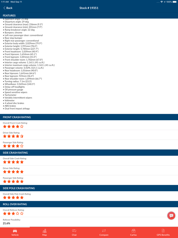 Spartan Connect Plus iPad screenshot 3 - Business app