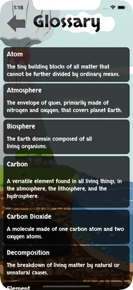 Game screenshot The Carbon Cycle Game Lite hack