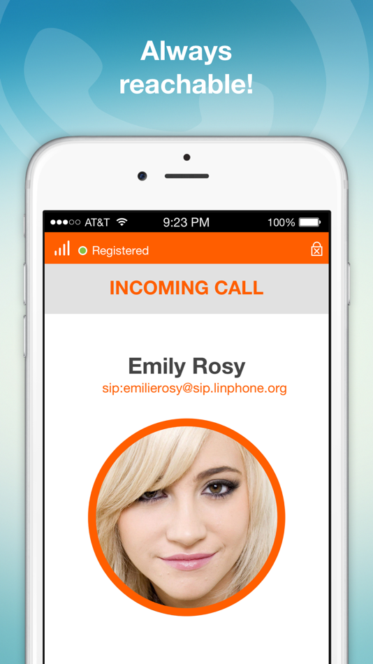 #1. Linphone (iOS) 由: Belledonne Communications SARL