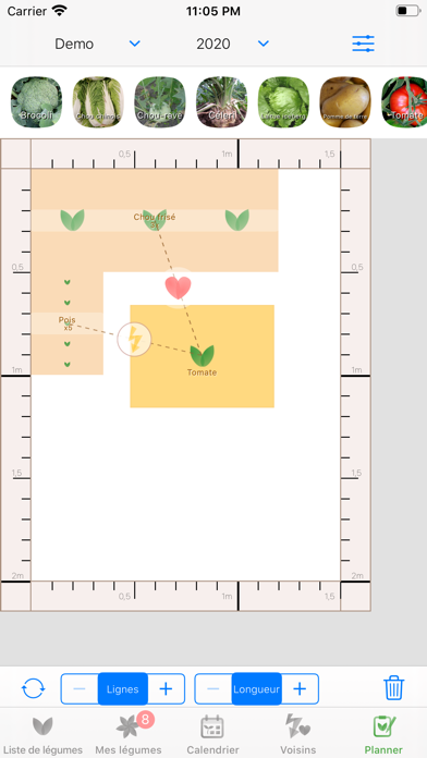 Screenshot #2 pour Planificateur de jardin