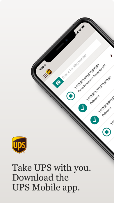 UPS モバイルのスクリーンショット1 UPS モバイルのスクリーンショット1