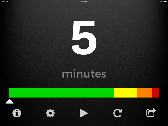 Spraak Timer Volledige Versie iPad app afbeelding 3
