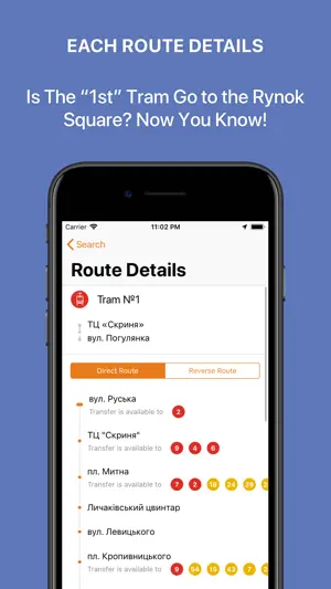 Public Transport Lviv screenshot 4