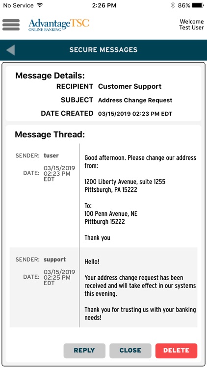 AdvantageTSC Mobile Banking screenshot-3
