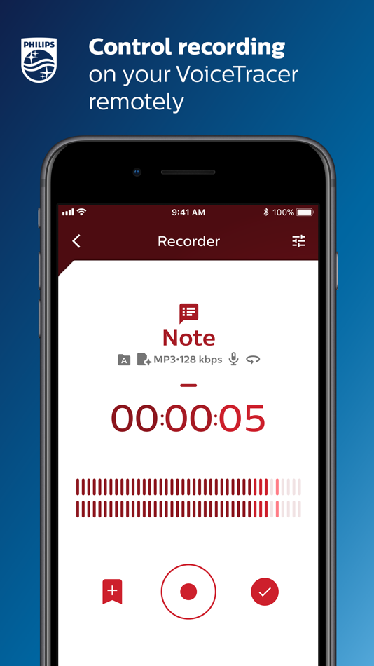 #2. Philips VoiceTracer (iOS) 由: Speech Processing Solutions GmbH