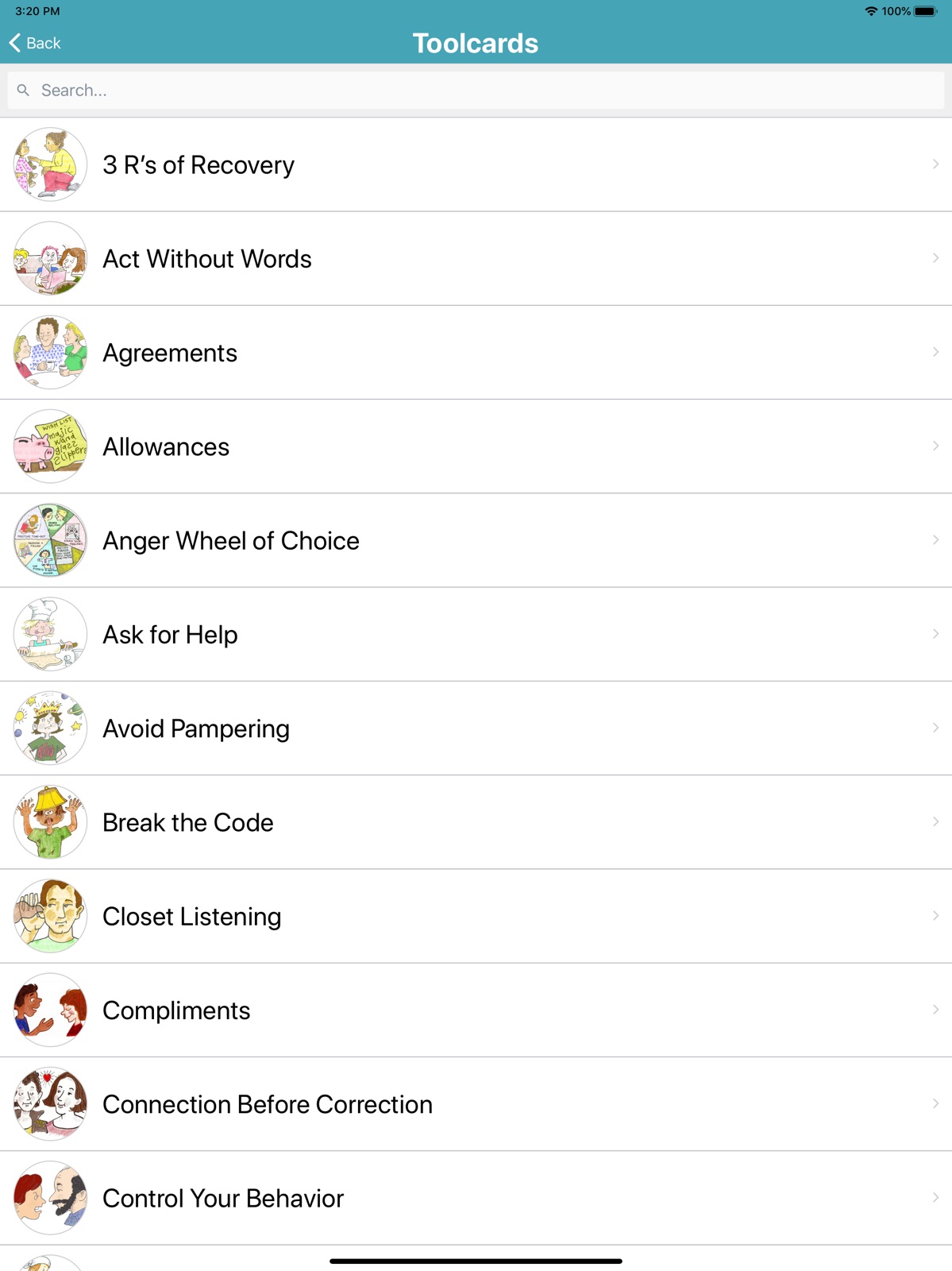 Positive Discipline ipad screenshot 3