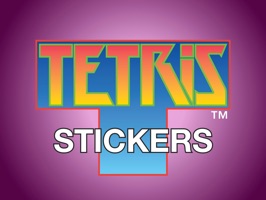 Your friends won't know what hit 'em when you hit them up with Tetris Stickers