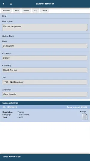 Timesheet Portal screenshot 3