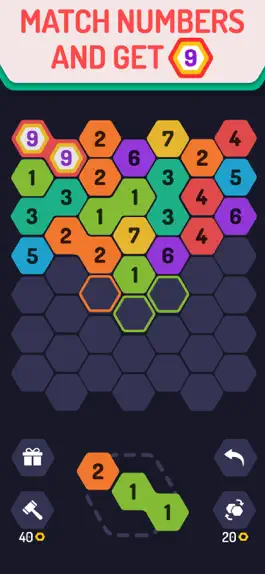 Game screenshot UP 9 - Hexa Puzzle! mod apk