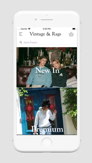 Vintage & Rags Online screenshot 1