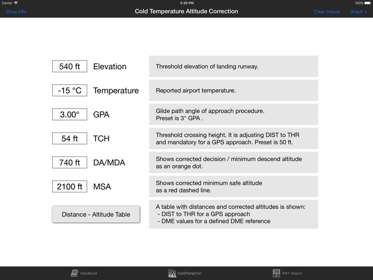 Cold WXR Altitude Correction screenshot-3