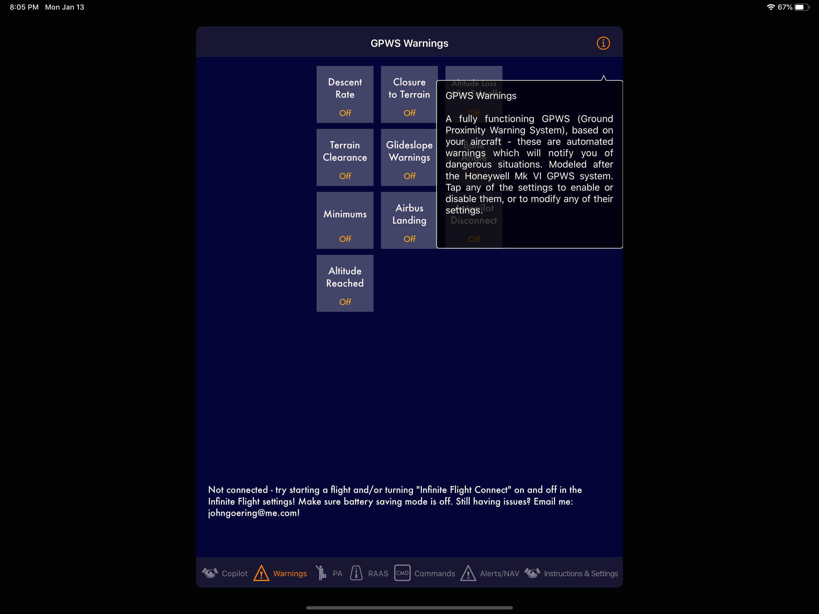 In-Flight Assistant