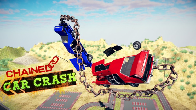 Chained Car Crash Beam Driving