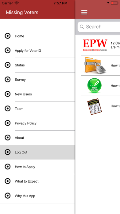 Screenshot #3 pour Missing Voters