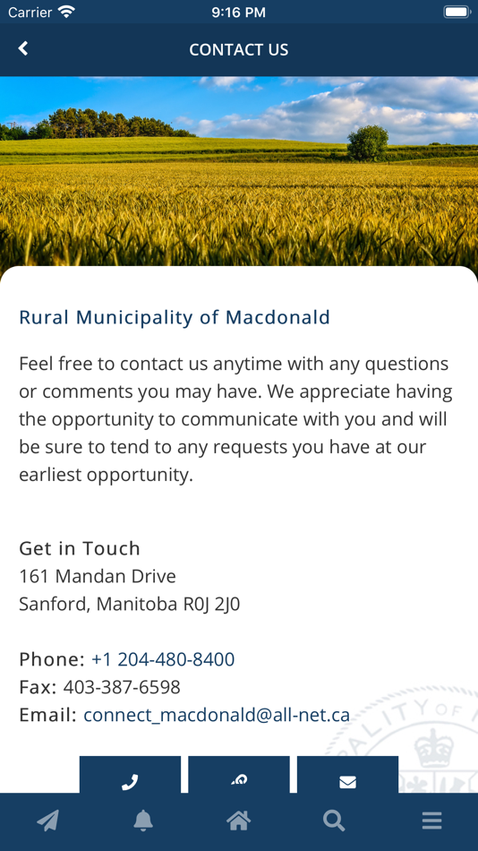 #9. RM of Macdonald (iOS) 由: Rural Municipality of Macdonald