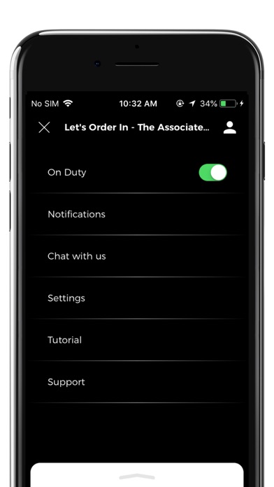 Let's Order In - The Associate Screenshot