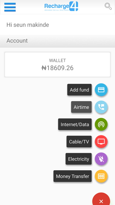 Screenshot #1 pour Recharge4