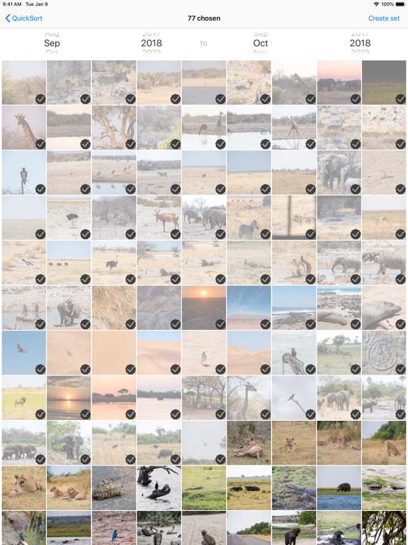 Screenshot #4 pour QuickSort - Sort Your Photos