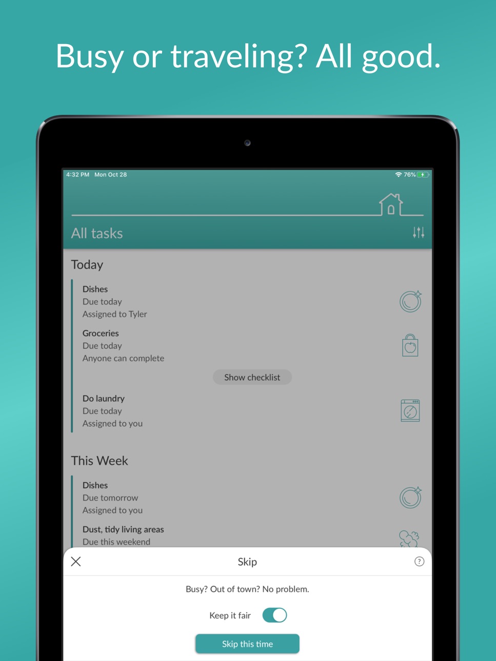 iPad screenshot