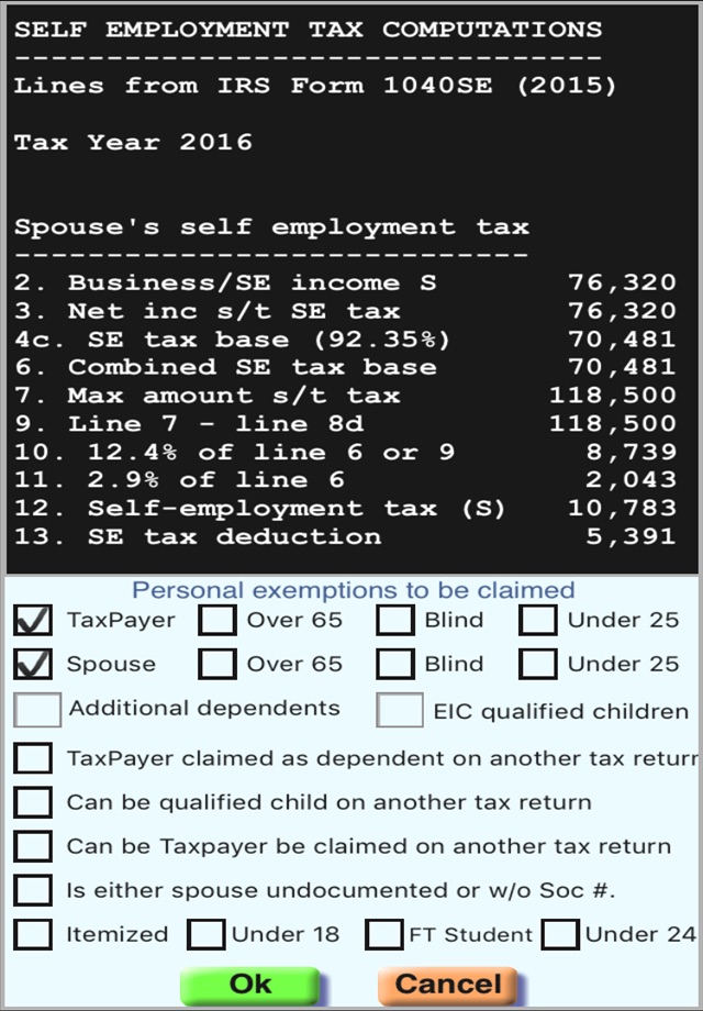 Income Tax Calculator: TaxMode screenshot 3