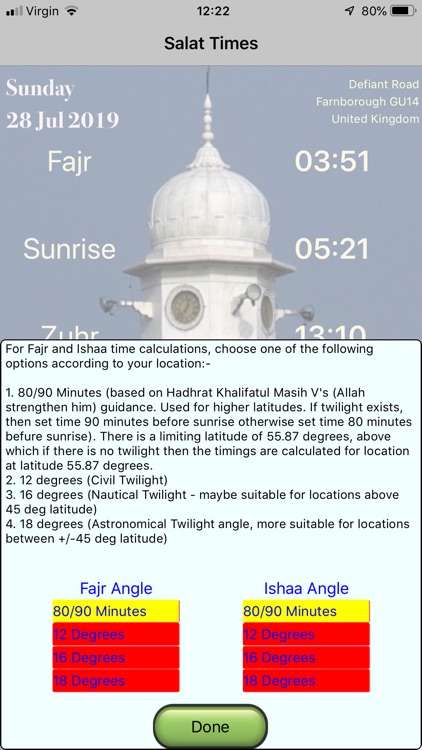 Salat Calculator - MAUK screenshot-6