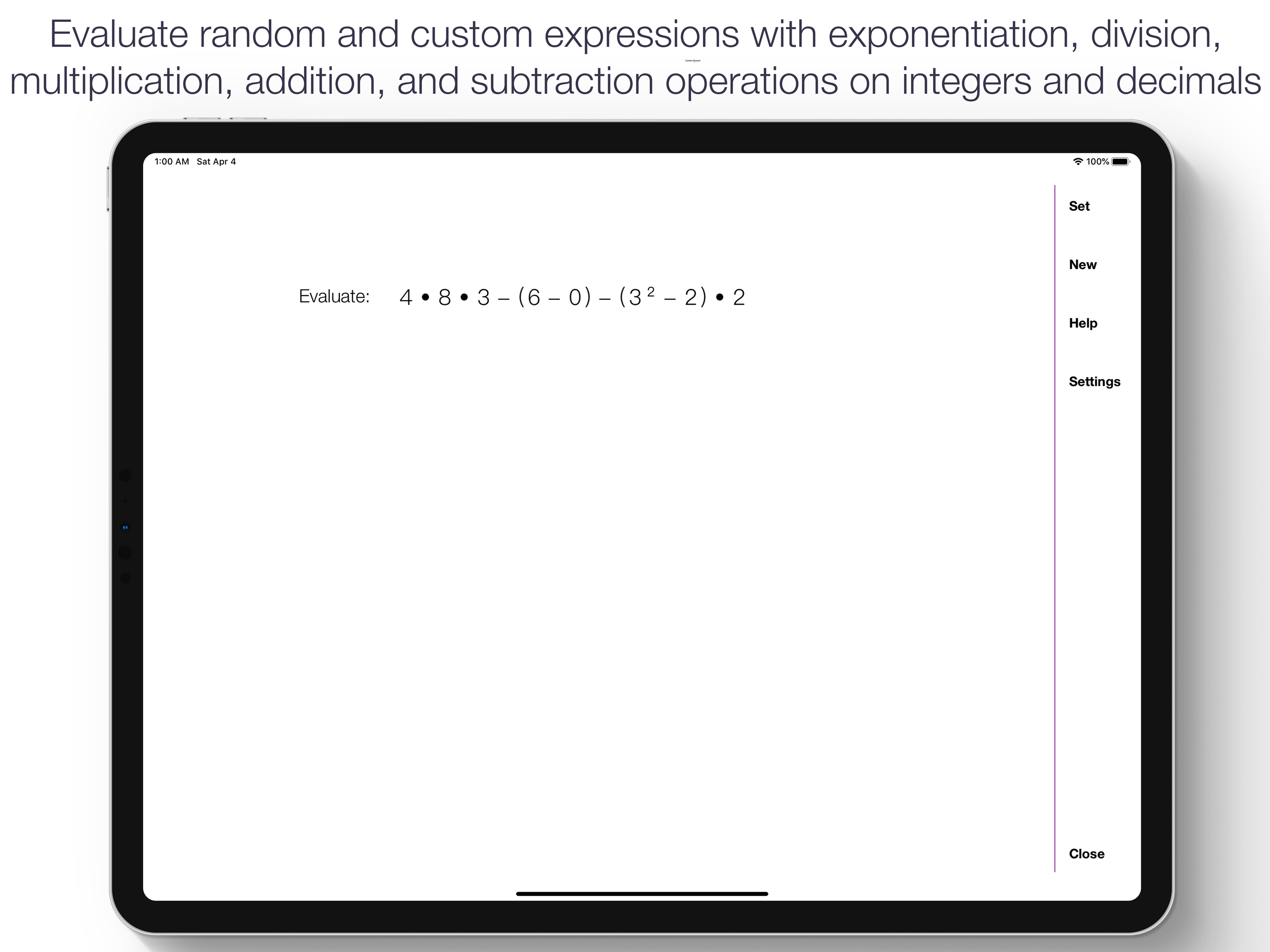 Visual Order of Operations screenshot 2